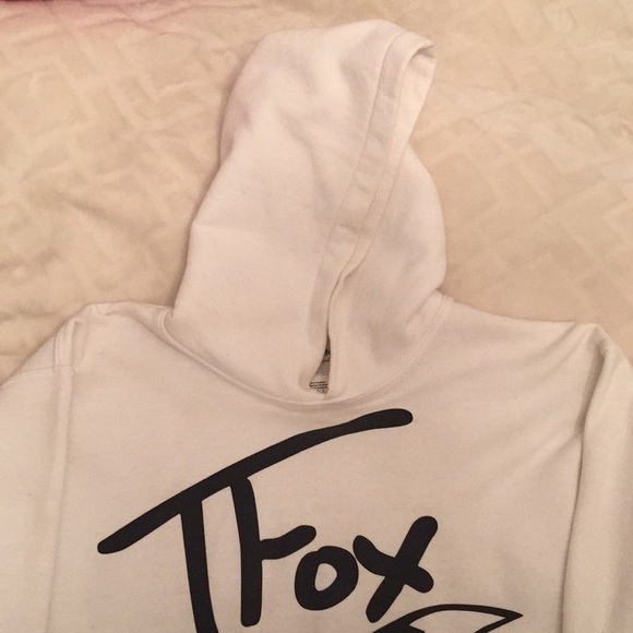 Tanner Fox TFOX White Hoodie - Picture 3 of 3